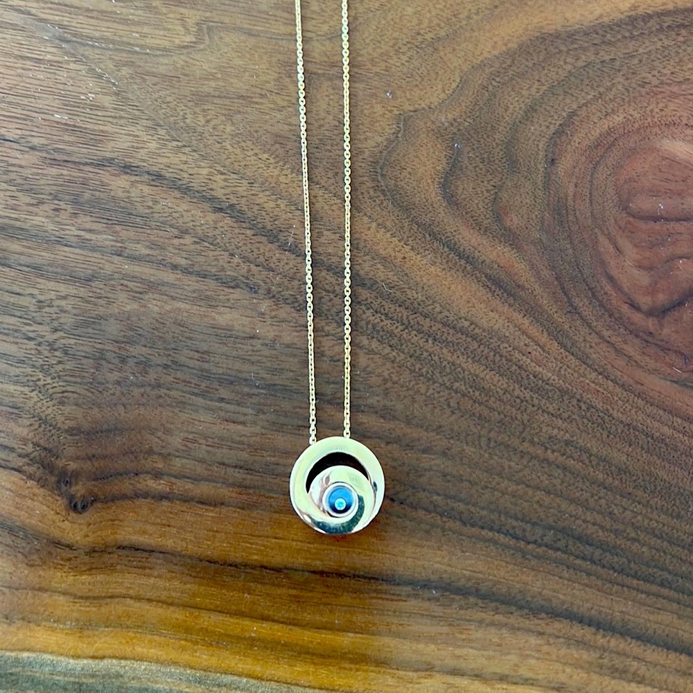 💯 Genuine Chopard Happy Spirit Necklace Rose Gold and Diamond